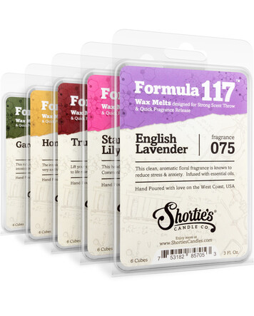 Floral Wax Melts Variety 5 Pack - Formula 117